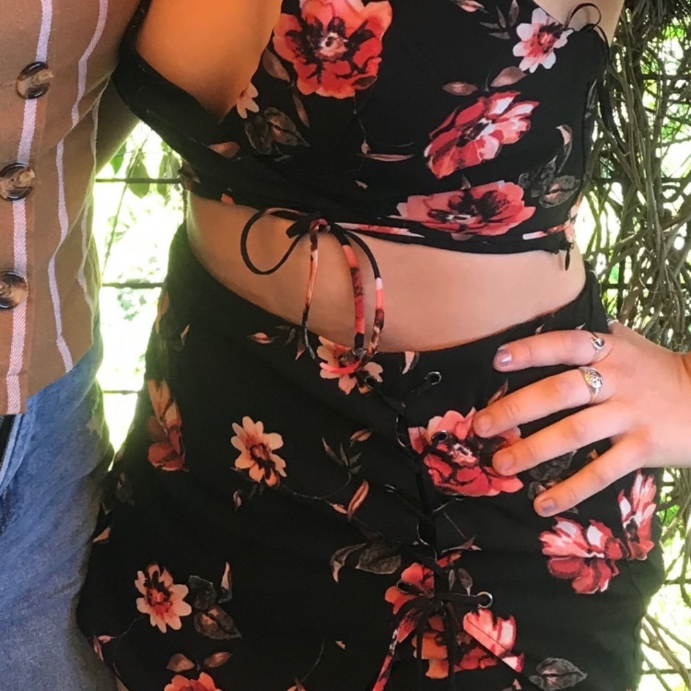 Matching tank top and short set